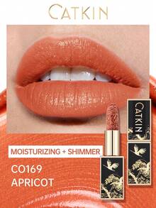 Catkin Rouge 保湿亮泽唇膏，防水持久柔滑 CO169 杏色 - CO169 - 查看 2