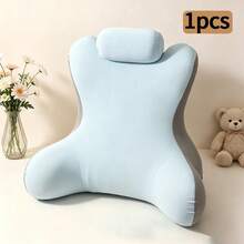 Bantal Sandaran Punggung Busa Memori, Cocok untuk Membaca di Tempat Tidur, Desain Ergonomis, Bantal Kursi Penopang Punggung Tinggi, Bantal Sandaran Punggung dan Pinggang dengan Sandaran Lengan, Bantal Kursi Sandaran Punggung Tempat Tidur, Kursi Santai, Cocok untuk Bermain Game, Membaca, Bermain Ponsel, Bekerja dan Bersantai, Hadiah Halloween, Natal - A - View 14