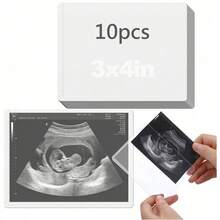 Easy Insert Photo Protector For 3x4in Pictures - Side-Loading To Keep Baby Picture/Special Memories , Pregnancy Journal Must Haves, Pregnancy Gifts For Expecting Mom, - Horizontal - View 12
