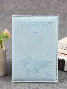 World Map Passport Holder/Cover/Wallet - Multicolor - View 13