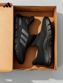 Adidas SPORTSWEAR M Unisex Lightweight Breathable Casual Sports Running Shoes - Black - View 11