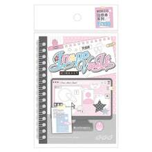 Buku Stiker Potong Bentuk Kawaii Korea, Set Stiker Dekorasi PET & Kertas untuk Jurnal, Scrapbook, Kolase DIY, dan Kerajinan Tangan - A - View 5
