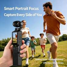 Kamera Digital Genggam Portabel, Mendukung Perekaman Video 4K, Desain Kompartemen Pengisian Daya yang Diperluas, Dilengkapi dengan Layar Lipat yang Dapat Diputar. Bagian Depan dan Belakang Dapat Diputar 180°, Sisi Kanan Dapat Diputar 90°, Mendukung Flash, Pemotretan Malam, Fokus Otomatis, Mode Lanskap/Potret, Kartu SD 64GB Terintegrasi dan Baterai 1800mAh. - MultiWarna - View 4