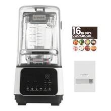 Blender, 68 Oz Professional Countertop Blenders With Shield, 1400W 26000RPM Kitchen Food Processor Combo, Self-Cleaning, Speed Adjustable, 6 Preset Menu For Smoothies, Ice Crushing, Puree, White - White - View 9
