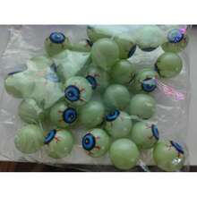 5/10pcs Glowing Bouncy Balls, Halloween Fluorescent Bouncy Balls, Halloween Horror Eyeball Bouncy Balls, Ideal Birthday Party Favors, Game Prizes, Halloween Gifts, Theme Party Decorations, Birthday Gifts - Multicolor - View 11