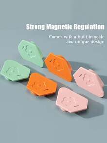 Macaron Color Magnetic Sewing Machine Guide, Universal Plastic Magnetic Edge Guide, Precise Stitching Positioning Tool, DIY Sewing Accessory, Professional Tailoring Straight Stitching Aid, Durable And Portable, Available In Pink, Yellow Or Green, No Battery Required - A - View 5