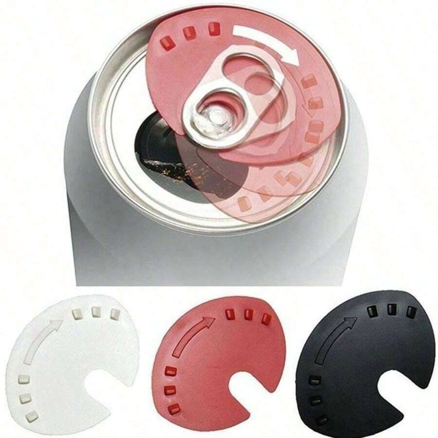 6/1 Beverage Can Lids, Easy-Open Can Sealers, Microwave Splash Guards, Fly And Dust Preventers, Kitchen Essentials, Suitable For Soft Drink Cans, Beer Cans, Beverage Can Sealing Caps, Top Protection, Ideal For Camping, Picnics, And Kitchens.