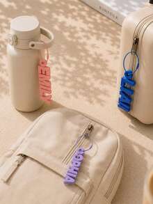 Custom Name Tag For Backpack, Personalized Water Bottle Tag, 3D Printed Keychain, School Bag Name Tag, Back To School Gifts For Kid - Multicolor - View 6