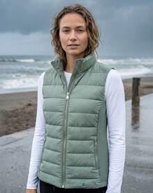 STFASHION Women Gilets - Green - View 9