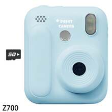 Kids Instant Print Camera Zero Ink Thermal Print Digital Camera With 4 Rolls Print Paper,2.4‑Inch Screen 1080P Video Recording Toy Camera For Boys Girls Birthday Gift - Multicolor - View 13