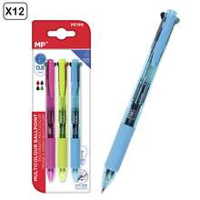 Dam 12 PACKS PEN 4 COLORS 3 Uds. - Blue 1pc - View 1