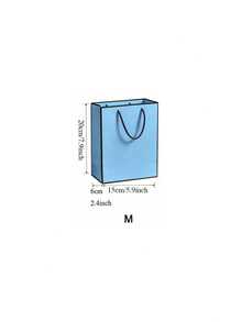1/5pcs Blue And Black Gift Bags, Lightweight Foldable Vertical Gift Packaging Bags, Suitable For Wedding, Retail, Party, Birthday, Proposal, Anniversary Celebration, Father's Day, Valentine's Day And Engagement Party Decorations, Fashionable Dad Gift Bags, Unique Dad Gift Shopping Tote Bags, Father's Day Gift Bags, Ideal Gifts For Birthday, Christmas And Other Thank You Occasions - Black and Blue - View 13