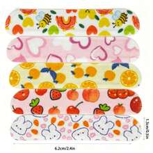 100pcs New Nose Contour Stickers, Adjustable Trimmable Fit Nose Patches, Flexible Extended Comfortable Stickers, Suitable For Daily Use, Random Patterns, Nose Patches, Nose Bridge Lifting Stickers, High Adhesion To Skin, Gentle And Skin-Friendly, Lightweight And Portable, Fashionable Popular Multi-Functional Unisex Gift, Nose Nose Nose [Random Style And Color] - Multicolor - View 2
