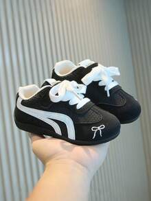 Children's Fashion New Style Training Shoes, Comfortable Lining - Black - View 3