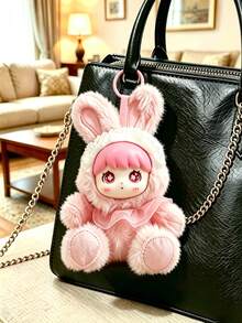 Cute Small Plush Rabbit Doll, Mini Plush Rabbit Doll Pendant, Birthday Gift Christmas Decoration Halloween (Internal Material Is Hard Non-Plush Filling) - Multicolor - View 2