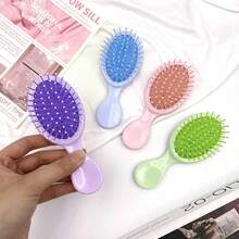 Mini Hair Brush; Simple And Cute Airbag Brush; Massage Brush; Children's Girl's Home Use Portable Hair Comb - / - View 8