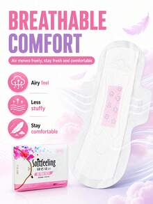Pembalut Wanita, 260mm – 10 Buah (Model Standar); Sangat Tipis dan Menyerap, Lembut dan Bernapas, Dikemas Individual, Anti Bocor, Tanpa Pewangi, Portabel. - 260mm - 10 buah (model universal) - View 4