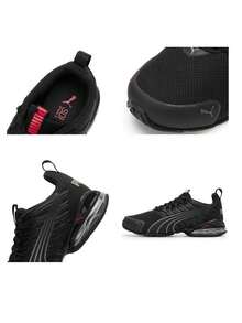 Puma Sepatu Lari Pria dan Wanita Voltaic Evo 2026 Gaya Baru Musim Panas Sepatu Olahraga Jaring Bernapas 379601-01 - Hitam-Abu-abu Muda-Merah - View 10