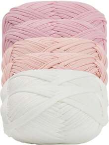 6pcs/600g Multi-Color Premium T-Shirt Yarn - High Elasticity Rope-Like Yarn, Soft Elastic Polyester Yarn, Suitable For Vibrant Crochet Projects, Ideal Choice For Home Decor DIY Crafts, Multi-Color Yarn | Polyester Yarn | Knitting Accessories - Multiple Styles - View 8