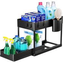 Organizador deslizable - negro - Ver 1