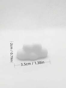 1/4pcs Cloud-Shaped Photo Frame Stand, Desktop Photo Frame Holder, Multi-Functional Display Stand, Suitable For Photos, Postcards, Business Cards And Memos, Home And Office Desktop Decoration. - A - View 6