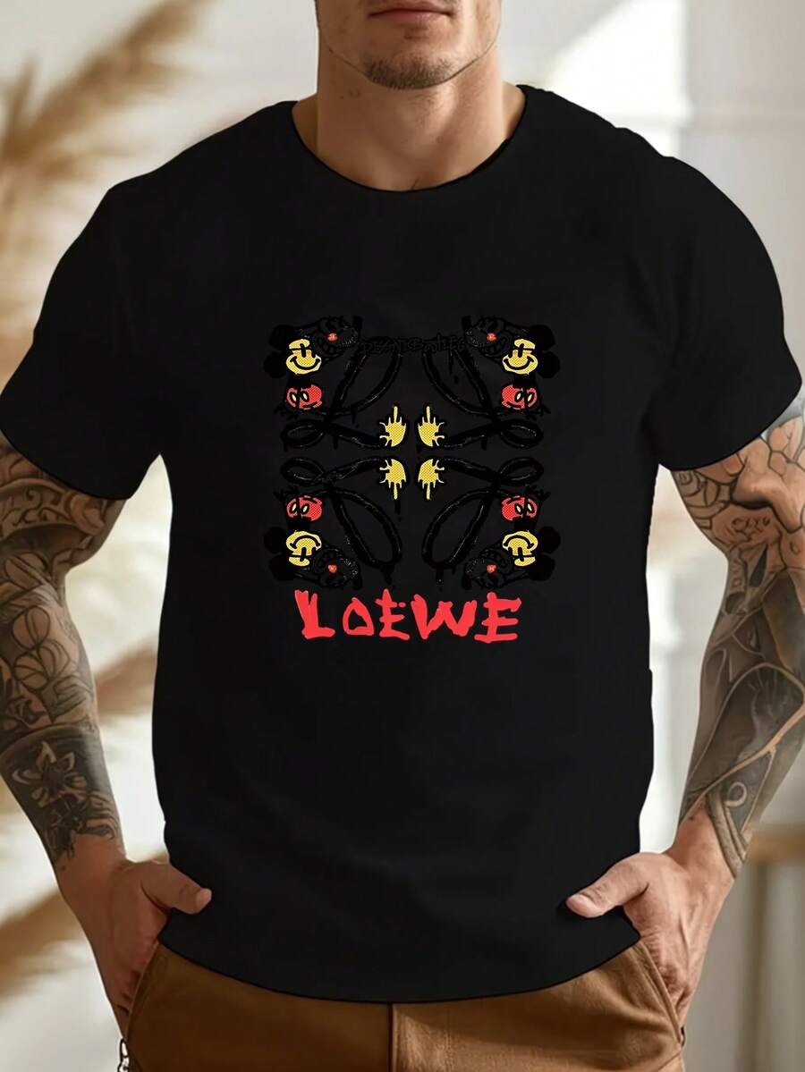 Camisetas de hombre - Negro - Ver 1