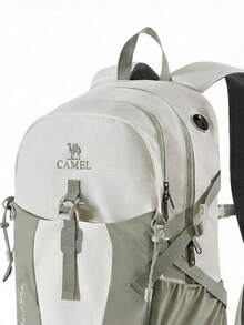 CAMEL CROWN Foldable Large Capacity Travel Bag Backpack Short Distance Travel Fitness Storage Bag - Light Khaki - View 2