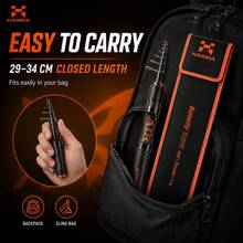 HASIDA Butterfly 86g Ultra-Light Telescopic Fishing Rod, Portable Compact Lure Rod With Comfortable Handle, Suitable For Travel Freshwater Fishing - Butterfly - View 4
