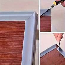 1pc 3 Meters Classic Silicone Waterproof Sealing Strip, Suitable For Shower Enclosure And Bathroom - Self-Adhesive, Flexible, Waterproof Sealing Strip, Used For Dry And Wet Separation, Anti-Mold And Anti-Splash, Perfect For Home Decor, Bathroom Decor And Bathroom Accessories - A - View 6