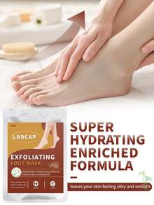 5 Paket Masker Kaki Eksfoliasi Melembapkan Secara Intensif dengan Minyak Esensial Kelapa & Lidah Buaya untuk Masker Pengelupasan, Perawatan Kaki yang Melembapkan, Membuat Kulit Anda Tampak Lebih Matang dan Halus, Pilihan Sempurna untuk Hadiah Liburan - View 10