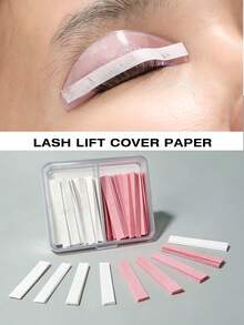Eyelash Lifting Pads, Pink And White Eyelash Lifting Rod Covers, Disposable Eyelash Tape, Makeup Tools, For Eyelash Lifting - Multicolor - View 5