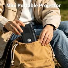 This Mini Ultra HD Projector Is Equipped With Android 11.0 System, Supports Dual-Band Wi-Fi 6 And BT5.2, Has A Brightness Of 233 Lumens, Native Resolution Of 720P, And Supports 4K, 180-Degree Rotation. ° Height Adjustable, Perfect For Camping, Office, Gaming, Home Theater And Other Uses. - Black - View 11
