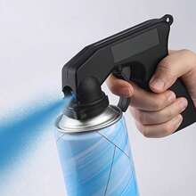 Premium Can Tool Aerosol Spray Paint Gun, Effort-Saving Spray Gun For Car Painting - Black - View 2