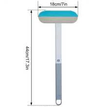 Multifunctional Pet Hair Remover Brush With Long Handle, Suitable For Window Cleaning And Cat/Dog Hair Removal Tool - Multicolor - View 4