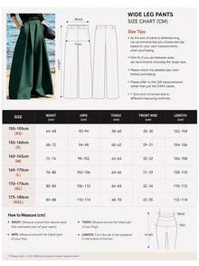 Fashionable High-End Loose Pleated Wide-Leg Pants, Autumn Professional Office Wear, Halloween Christmas Luxury - Dark Green - View 6