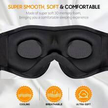 Eyemasks & Earmuffs - Black - View 8