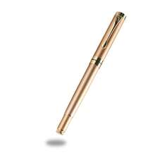 Pulpen Ballpoint Logam Emas Klasik/Isi Ulang yang Dapat Diganti 0,5mm/Pulpen Tanda Tangan Bisnis/Pulpen Hadiah Kantor/Cocok untuk Pria dan Wanita dengan Tulisan Halus/Cocok untuk Kantor, Sekolah, Siswa dan Guru untuk Berlatih Menulis - Pena - View 9