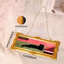 1pc Elegant Cat Framed Canvas And Poster, Ready To Hang, Home Decor Wall Art, Room Decoration, High Definition Printing, Ideal Gift For Living Room, Bedroom, Dining Room, Office - Multicolor - View 5