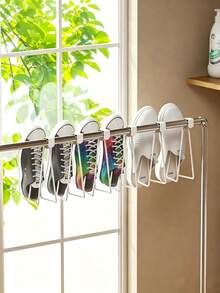 1/2pcs Modern Style Toilet Paper Holder Over Toilet - Durable Metal Hanging Toilet Paper Storage Rack - Bathroom Storage Shelf - Minimalist No Installation Toilet Paper Holder - Short Toilet Paper Holder - View 2