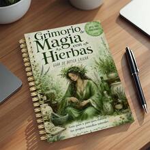 An Aesthetic Herbal Magic Book - Spiral Notebook -A5 Contains 25 Sheets (50 Pages) Of Lined Paper, Suitable For Daily Planners, Gifts, Office & Study Use - Rectangle - View 4