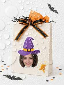 1/28/54pcs Customizable Halloween Shaped Waterproof Oil-Proof PVC Stickers, Perfect For Home Decor, Gift Box Sealing, Window Display, Store Decoration, Suitable For Friends, Family, Colleagues, Party Planners, Applicable For Halloween Party, Costume Party, Family Holiday Gathering, Store Theme Event, - Multicolor 1 - View 8