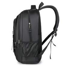 Durable Wear-Resistant Oxford Backpack, Large Capacity Men's Travel Casual Backpack, European High School Female College Student School Bag, Backpack - Multicolor - View 5