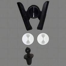 1pc Shiny Rhinestone Car Phone Holder Mini Air Vent Auto Clip 360° Adjustable Universal Style Women Girls Car Accessories - Multiple Styles - View 11