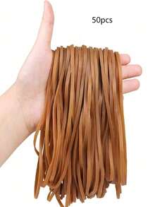 100pcs Extra Large Rubber Bands - Durable Thickened Latex Rubber Bands, Multi-Purpose Binding Straps, Suitable For Office, Outdoor, Trash Bags, Laptops, Files And Moving - Multiple Styles - View 11