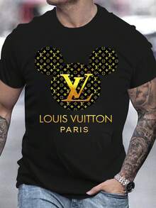 Men T-Shirts - 黑色 - 查看 9