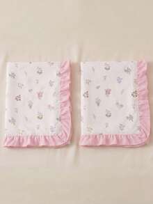 1/2 buah Sarung Bantal Motif Bunga Kecil Warna-warni, Desain Minimalis, Multifungsi, Kain Poliester Minimalis Modern, Lembut dan Nyaman, Cocok untuk Kamar Tidur Utama, Kamar Tidur Tamu, dan Kamar Tamu - MultiWarna - View 7