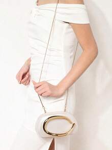 Gets Acrylic Clutch Purse For Women Marbling Evening Wedding Handbags Acrylic Shell Box Purses For Party Prom Cocktail - 珠光色 - 查看 9