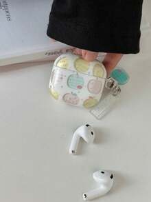 Cute Iridescent Star Apple Pods 4 Protective Case, Compatible With Pod 3, Apple Pro Earphone Shell 2nd Gen, Wireless Bluetooth 3rd Gen, 2nd Gen, Pod Pro 4th Gen, 5 Boxes - White - View 6