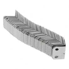 80pcs L-Shaped Corner Brackets (16 Brackets + 64 Screws), 90 Degree Right Angle Support Suitable For Furniture Shelves Cabinets Tables Chairs Hardware Accessories - A - View 10