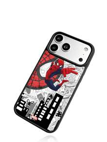 Miniso 時尚磁吸手機保護殼 男款，適用於 iPhone 18 18pro 18promax 17ProMax/17 Pro/Air/16 Pro Max/15 Plus/14/13/IP 17/15Pro/12 Pro/11/16 Plus,XR Apple Android 機型，Galaxy S22,S23plus,Galaxy S23ultra S24plus,Galaxy S25,Galaxy S25ultra,Galaxy S26,S26ultra 防摔防刮保護殼，適合作為家人與朋友的節日禮物 - 黑色 - 查看 5